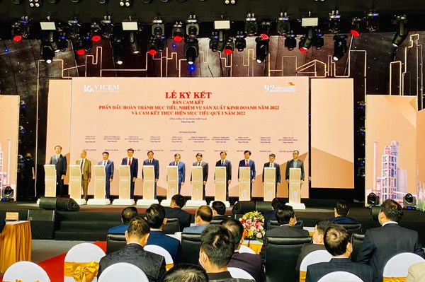 VICEM đặt mục tiêu sản xuất vượt 16% tổng công suất thiết kế