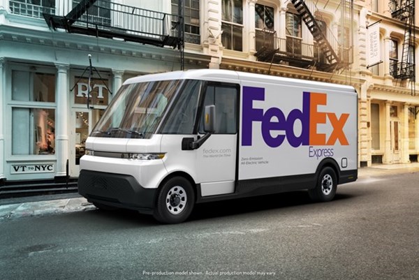 BrightDrop ký hợp đồng cung cấp xe điện thương mại cho Walmart và FedEx Corp