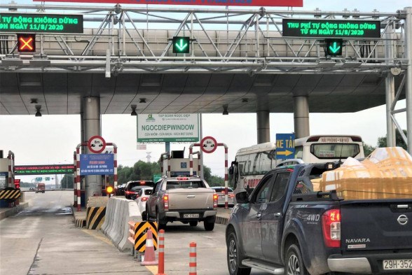 Cao tốc Hà Nội - Hải Phòng chỉ thu phí không dừng từ 5/5