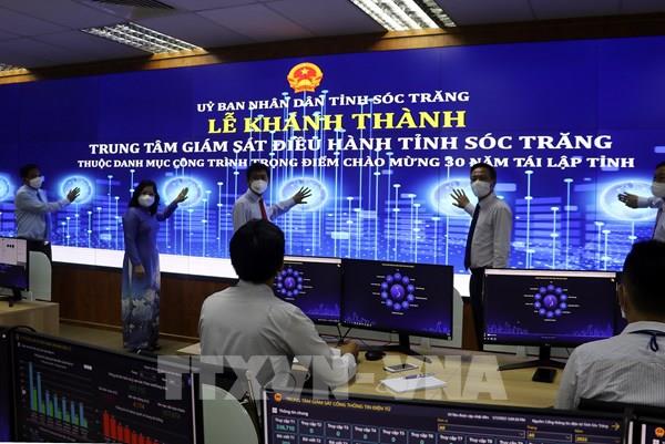 Khánh thành Trung tâm Giám sát điều hành tỉnh Sóc Trăng