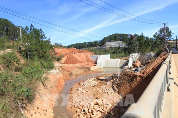 Đẩy nhanh tiến độ thi công tuyến đường vành đai Đà Lạt