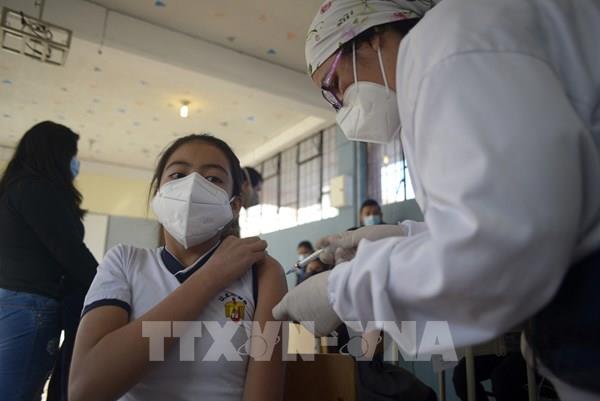 80% dân số Ecuador đã được tiêm chủng đầy đủ