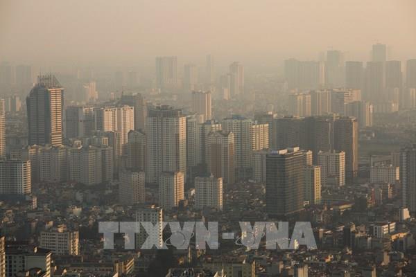 Không khí Hà Nội và vùng lân cận ô nhiễm nặng