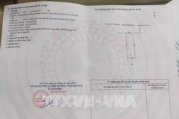 Đề nghị điều tra, làm rõ các trường hợp có dấu hiệu làm giả "sổ đỏ"