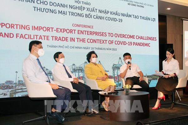 Tp. Hồ Chí Minh liên kết ngành hỗ trợ doanh nghiệp xuất nhập khẩu