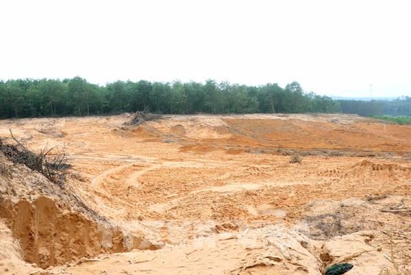 Phản hồi TTXVN: Quảng Trị chấn chỉnh tình trạng đào đất rừng đem bán ở xã Vĩnh Chấp