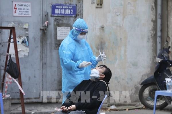 Ngày 18/1, quận Đống Đa có số F0 cao nhất Hà Nội