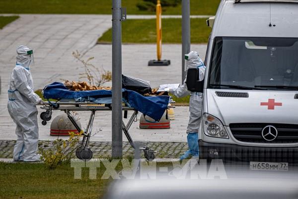 Nga ghi nhận số ca mắc COVID-19 cao nhất trong ngày thứ ba liên tiếp