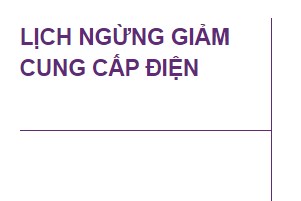Lịch cắt điện tại Đồng Nai ngày mai 26/1 cập nhật mới nhất
