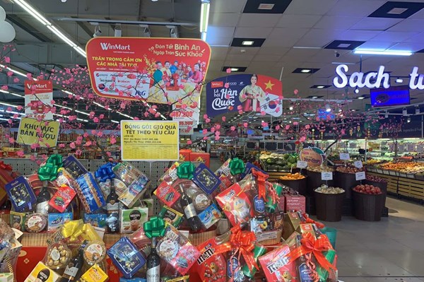WinMart tăng 50% lượng hàng hóa phục vụ Tết Nguyên đán