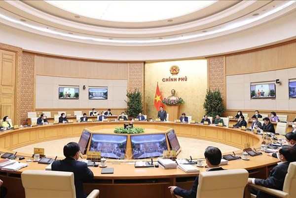 Chính phủ ban hành Nghị quyết phiên họp chuyên đề về xây dựng pháp luật tháng 1 năm 2022