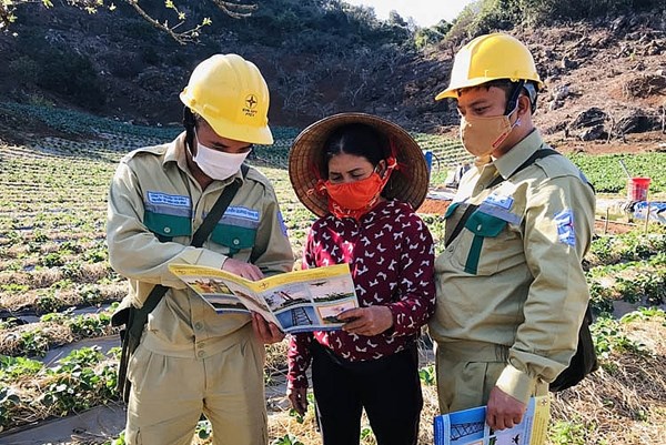 Tết sớm của những người thợ truyền tải điện 