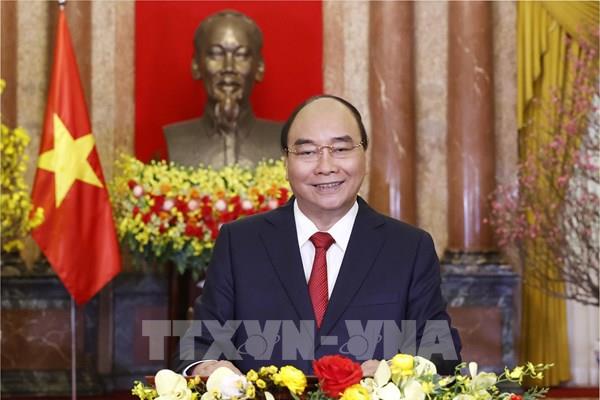 Chủ tịch nước Nguyễn Xuân Phúc chúc Tết Nhâm Dần 2022