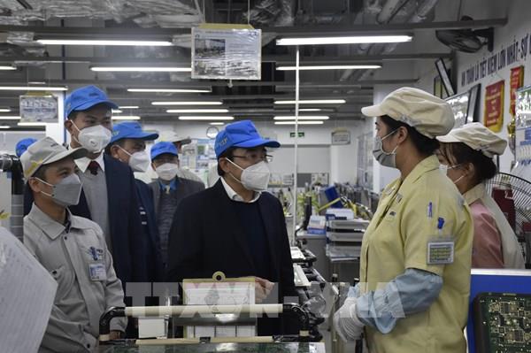 Hà Nội: Hơn 96% số công nhân lao động trở lại làm việc sau kỳ nghỉ Tết