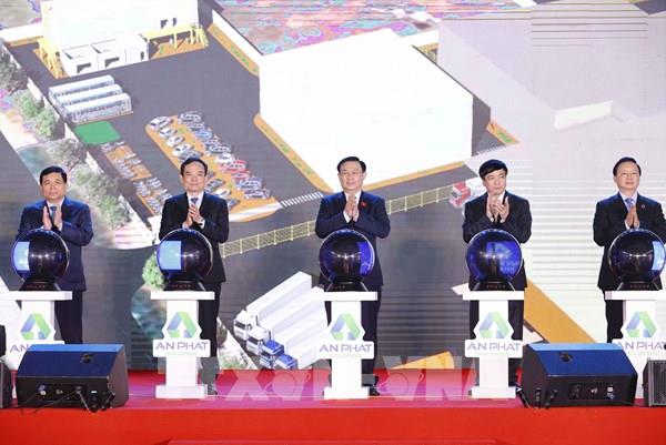 Động thổ Dự án Nhà máy sản xuất chất dẻo phân huỷ sinh học PBAT tại Hải Phòng