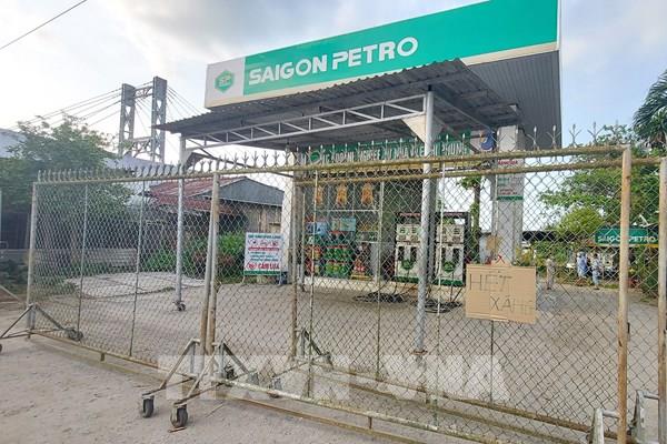 Nhiều cửa hàng kinh doanh xăng dầu tại An Giang đóng cửa vì hết hàng