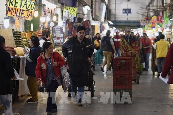 Lạm phát ở Mexico giảm xuống mức thấp nhất trong 3 tháng