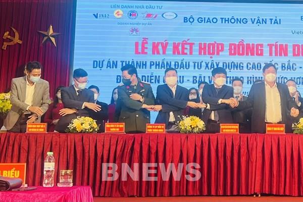 Chính thức ký kết hợp đồng tín dụng cao tốc Bắc - Nam đoạn Diễn Châu - Bãi Vọt trị giá gần 3.600 tỷ đồng