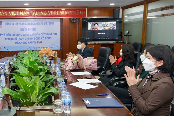 PV GAS LPG lấy ý kiến cổ đông bằng văn bản để thông qua Nghị quyết 