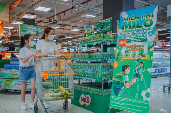 Nestlé MILO “tiếp năng lượng trở lại trường” cho học sinh toàn quốc
