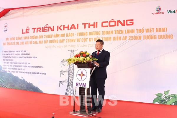 Tăng tốc đưa Dự án đường dây 220 kV Nậm Mô – Tương Dương về đích đúng hẹn