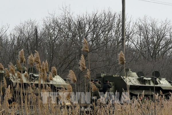 Nga hỗ trợ hỏa lực cho các lực lượng ở miền Đông Ukraine