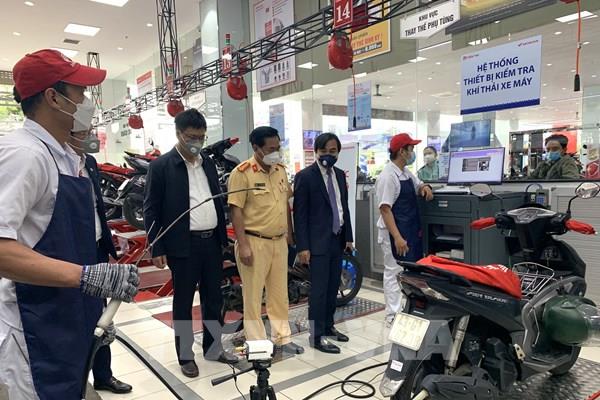 Đà Nẵng thí điểm kiểm soát khí thải xe mô tô, xe gắn máy