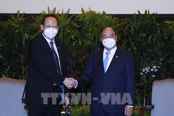 Việt Nam và Singapore tăng cường hợp tác trong lĩnh vực công thương