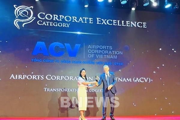 Lần thứ 4, ACV được vinh danh doanh nghiệp Việt Nam xuất sắc châu Á
