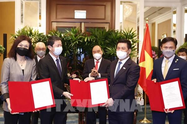 Những kết quả nổi bật trong chuyến thăm cấp Nhà nước của Chủ tịch nước Nguyễn Xuân Phúc đến Singapore