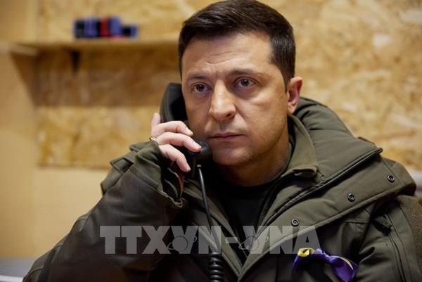 Tổng thống Ukraine điện đàm với các nhà lãnh đạo Anh, Ba Lan và EU