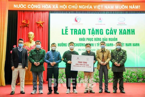 Toyota đồng hành cùng Chương trình “Một tỷ cây xanh – Vì Việt Nam xanh”