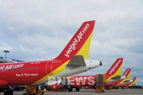  Vietjet tặng voucher đến 500.000 đồng cho khách hàng