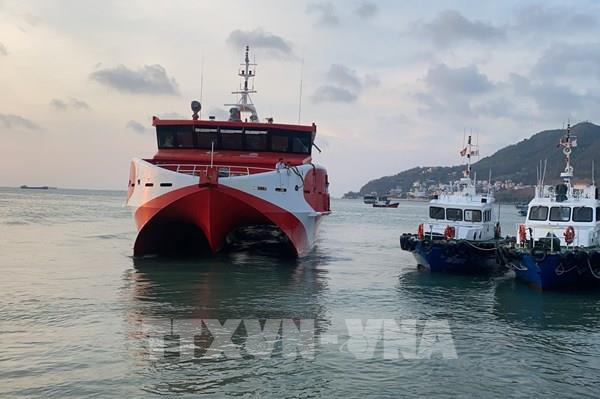 Tuyến tàu cao tốc đi Côn Đảo hoạt động trở lại