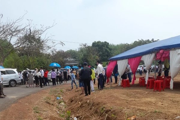 Phạt 100 triệu đồng với doanh nghiệp liên quan vụ "cò"dựng rạp bán đất ở Bình Phước