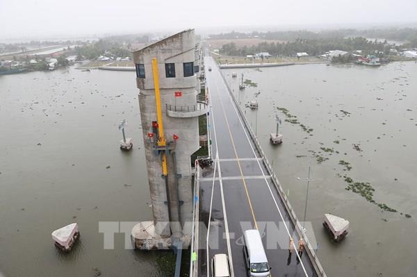 An Giang cảnh báo độ mặn 4‰ xâm nhập sâu vào nội đồng từ ngày 16-18/1