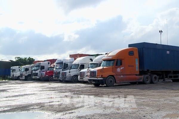 Hoạt động xuất nhập khẩu tại cửa khẩu Móng Cái vẫn tạm dừng