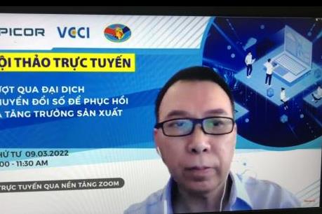 Chuyển đổi số để nhanh chóng phục hồi và tăng trưởng sản xuất