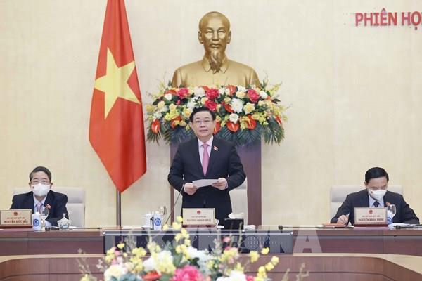 Khai mạc Phiên họp thứ 9 của Ủy ban Thường vụ Quốc hội