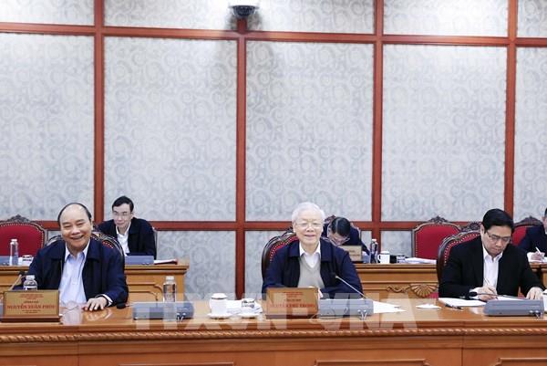 Bộ Chính trị chỉ đạo đẩy nhanh tiến độ điều tra, xử lý dứt điểm các vụ án tham nhũng dư luận xã hội quan tâm