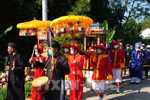 Lễ hội Bà Thu Bồn được công nhận Di sản Văn hóa phi vật thể Quốc gia ​