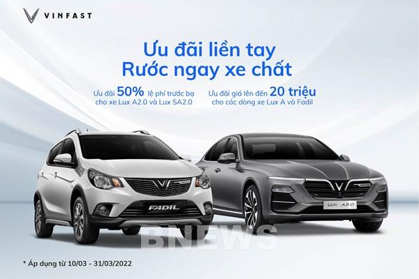 Ưu đãi hấp dẫn, các dòng xe VinFast hút khách mạnh sau Tết