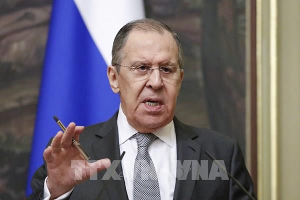 Ngoại trưởng Nga nhấn mạnh vấn đề quy chế trung lập trong hòa đàm với Ukraine