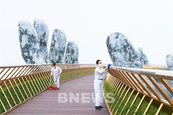 Sun World Ba Na Hills tất bật trước giờ mở cửa trở lại