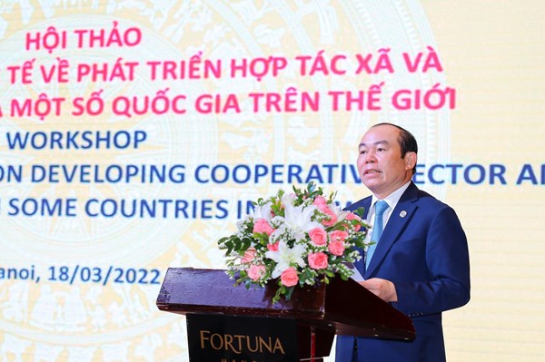 Hoàn thiện thể chế thúc đẩy phát triển khu vực kinh tế tập thể