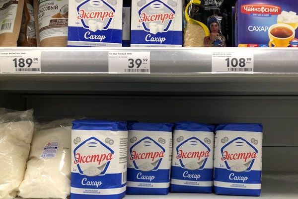 ​Nga: Đường tăng giá mạnh và khan hiếm