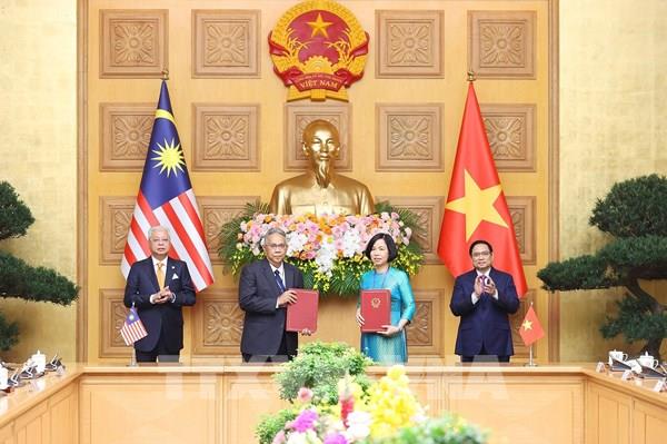 Thông tấn xã Việt Nam và Hãng Thông tấn quốc gia Malaysia ký kết Thỏa thuận hợp tác