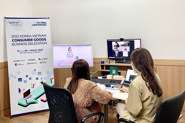 Kết nối giao thương doanh nghiệp Việt Nam-Hàn Quốc