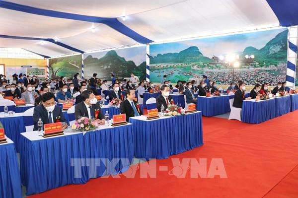 Khởi công tuyến đường kết nối Đông - Tây tỉnh Ninh Bình