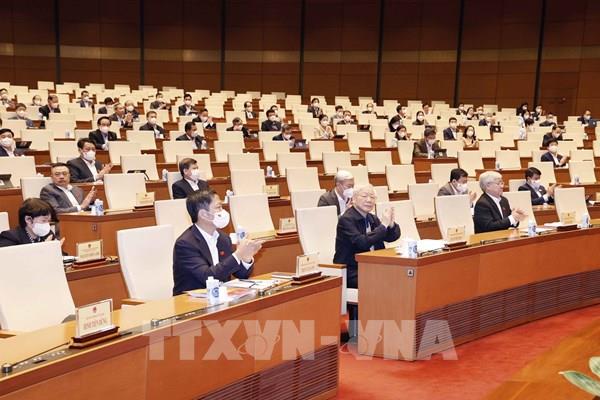 Tổng Bí thư Nguyễn Phú Trọng tham dự Hội nghị đại biểu Quốc hội hoạt động chuyên trách